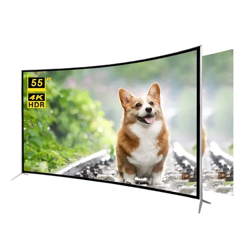 

STLF Advanced Advanced Customization STLF ZJW 55 Inch Smart TV 4k Curved Screen 4K UHD LED Smart TV
