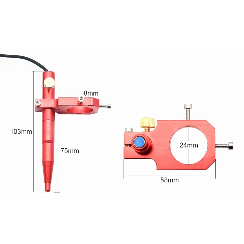 Co2 Laser Auto Focus Focusing Sensor Z-Axis For Automatic Motorized Up Down Table For Laser Head Tube 24mm & 25mm