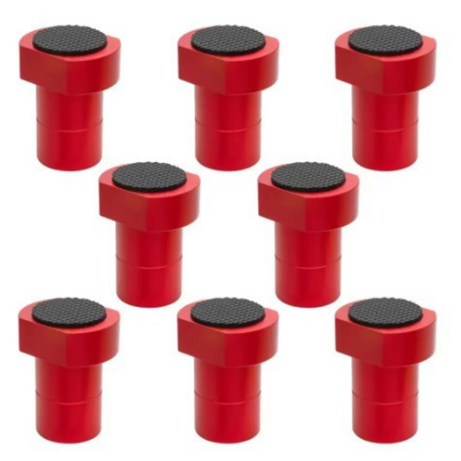 

12 Pcs Woodworking Table Stop Blocks 20mm Aluminum Alloy Clamps for Workbenches Secure Wood Panels for Milling