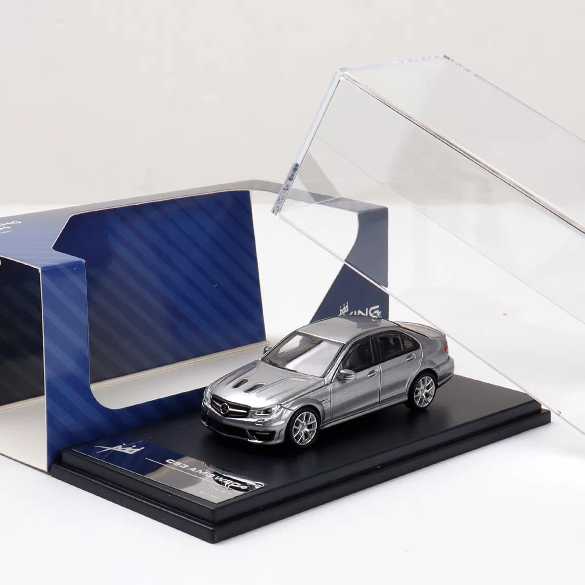 1:64 C63 AMG W204 High Simulation Alloy Diecast model collection display birthday gift