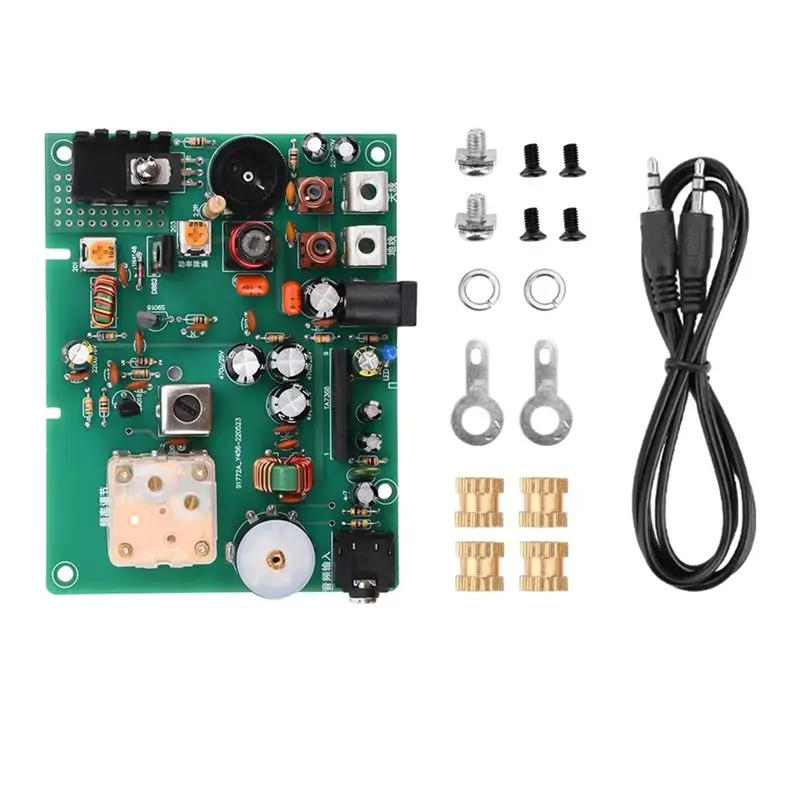 ABJN-DC 9V 2A 530-1600Khz Adjustable Medium Wave Signal Transmitter Radio Signal Generator Module For Teaching