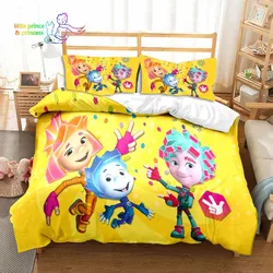 Cartoon The Fixies Bedding Set Single Twin Full Queen King Size Bed Set Adult Kid Bedroom 3D Print Bedding Gift