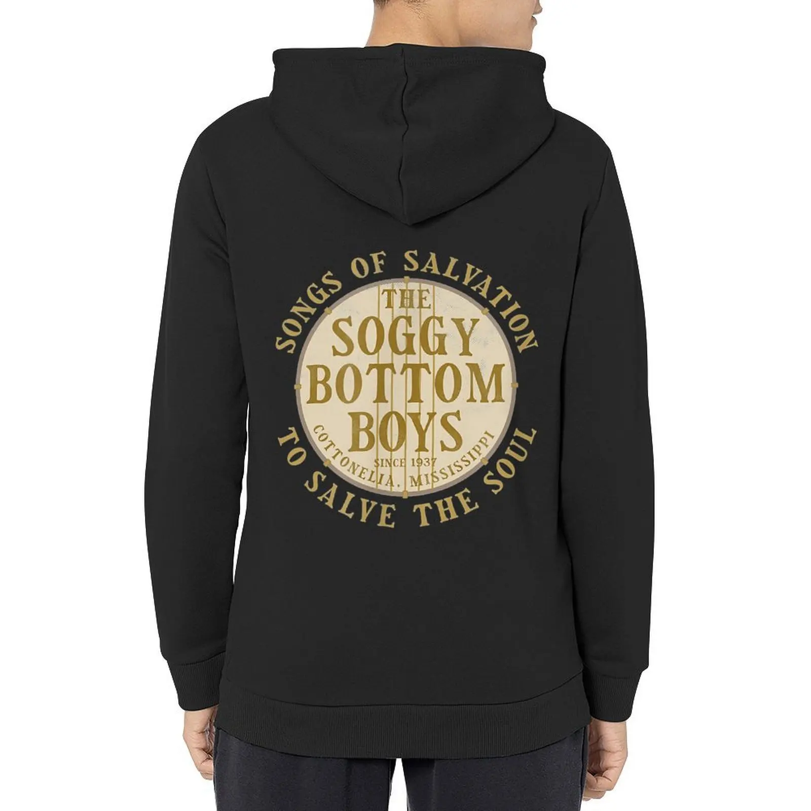 The Soggy Bottom Boys - Cottonelia، Mississippi Hoodie ملابس أنيمي جرافيك تي شيرت رجالي بقلنسوة