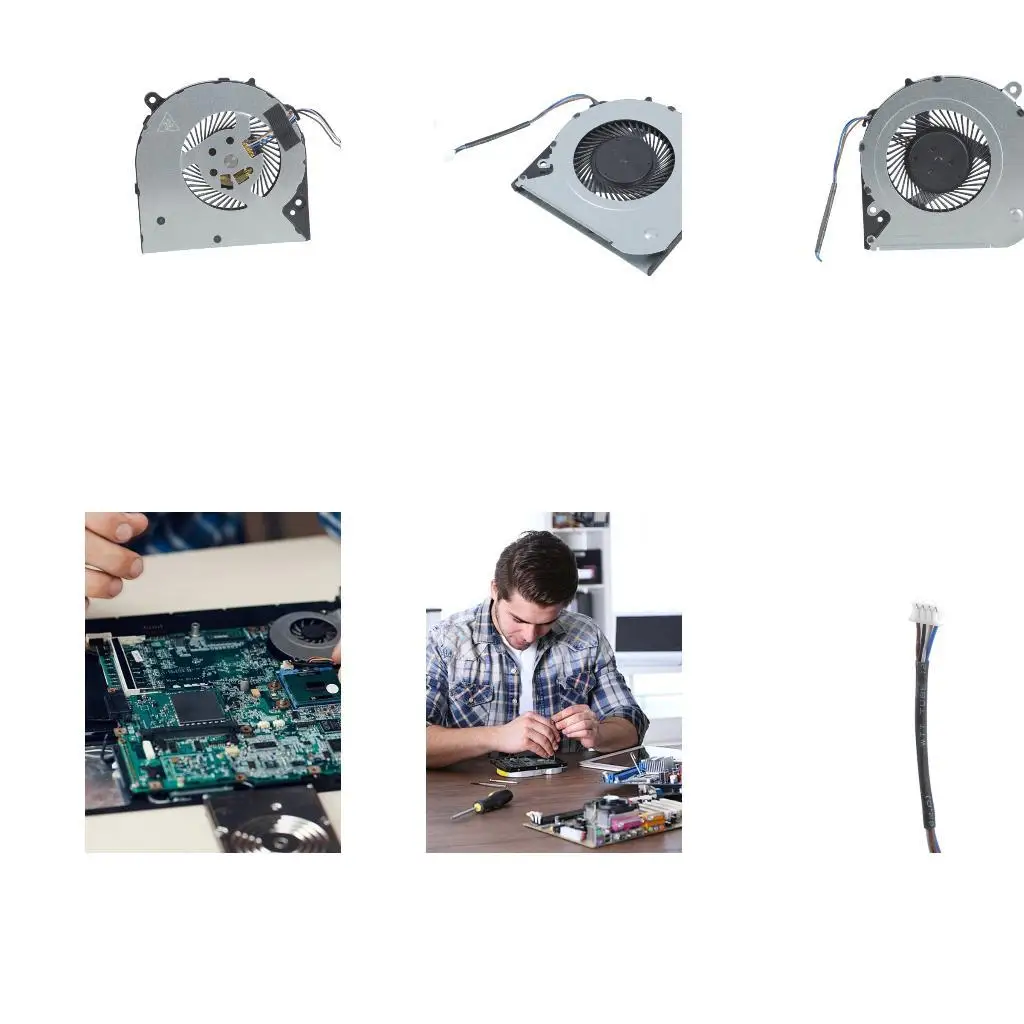 

652F Aluminum Cooling System Replacement Cooling Fan for 14 Series Notebook Heatsink Fan