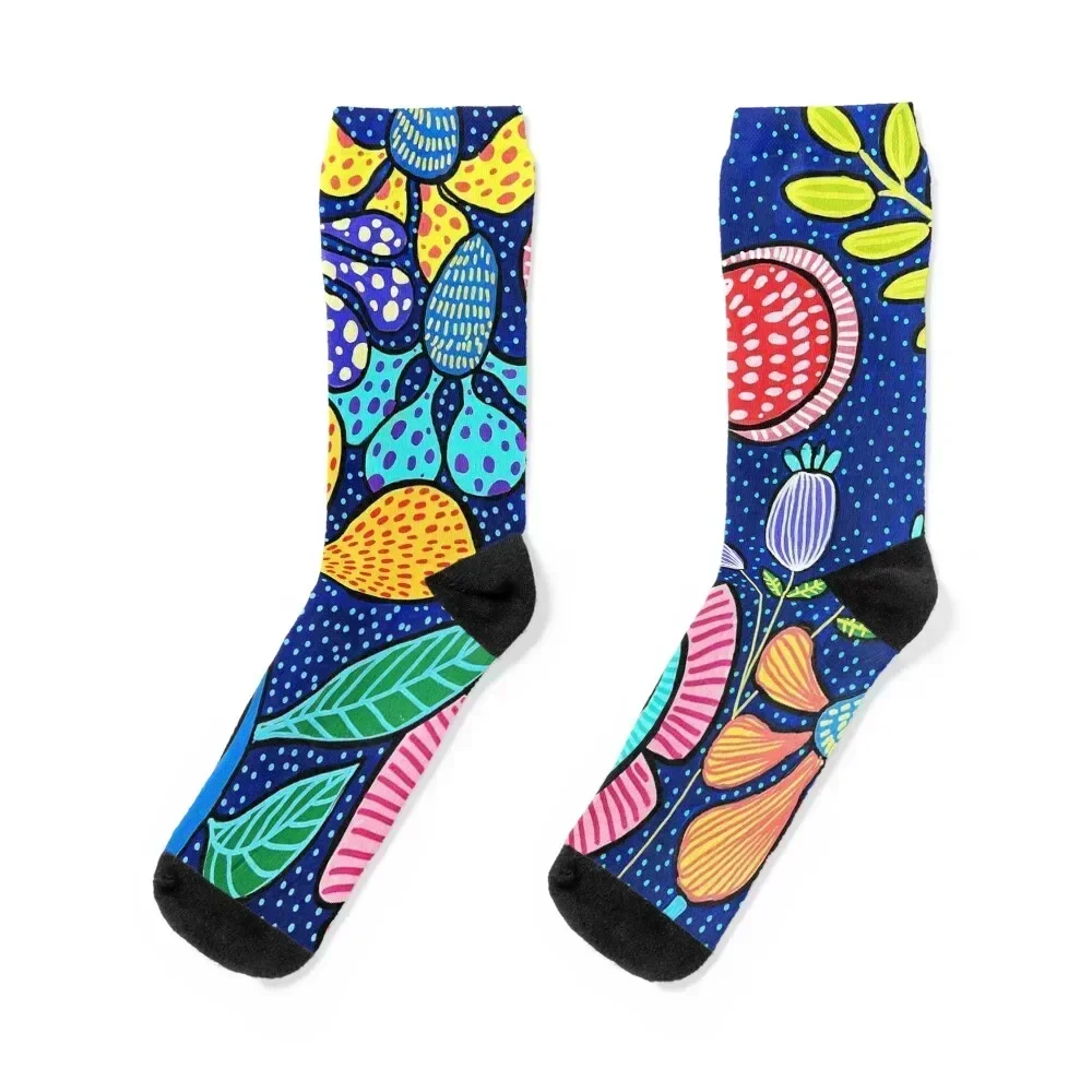 

Little pleasures Socks designer sheer floral shoes Socks Girl Men's