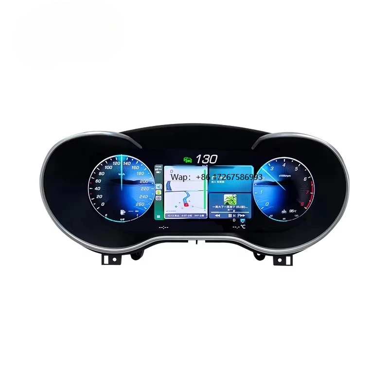 

New Design Automobile Dashboard Accessories LCD Digital Instrument Cluster with CarPlay for Ben S V-Class W447 2016-2019