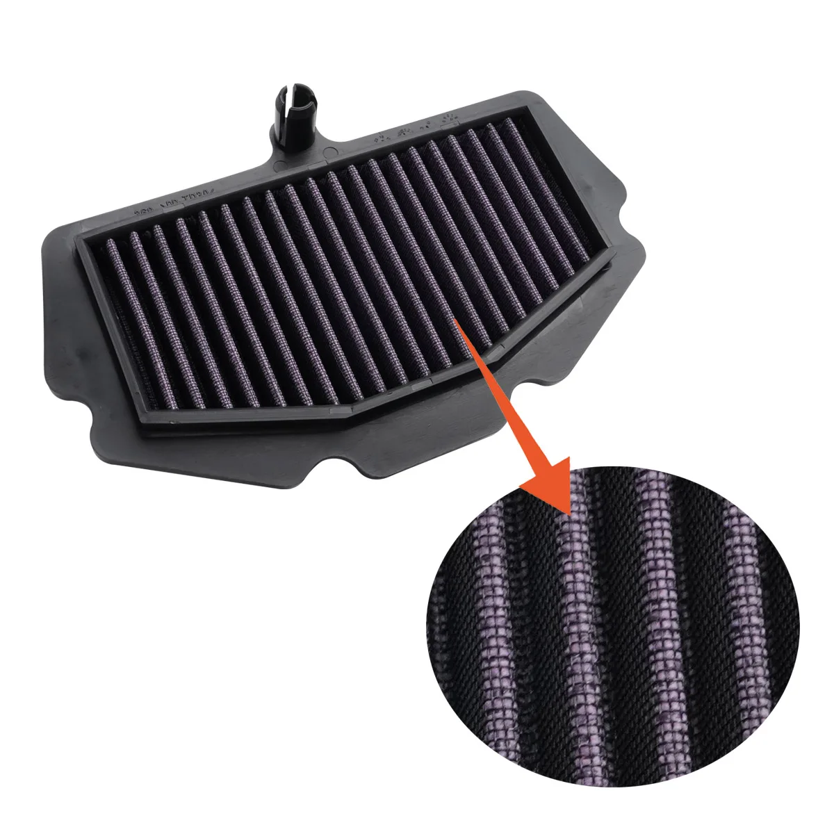 Motorcycle Air Filter For Kawasaki EX400 Ninja 400 18-23 ER400 Z400 19-24 CX500 EX500 Ninja Z500 ER500 500 Eliminator EL450 2024