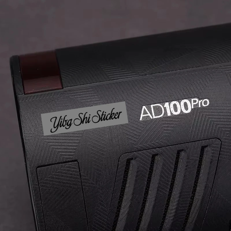 For Godox AD100Pro Decal Skin Vinyl Wrap Film Strobe Light Pocket Flash Protective Sticker Protector Coat AD100 Pro