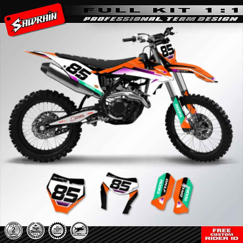 

Sawrain For KTM EXC 125 250 300 350 400 450 2020-2023 SX SXF 2019 2020 2021 2022 Motorcycle Backgrounds Decal Stickers Kits