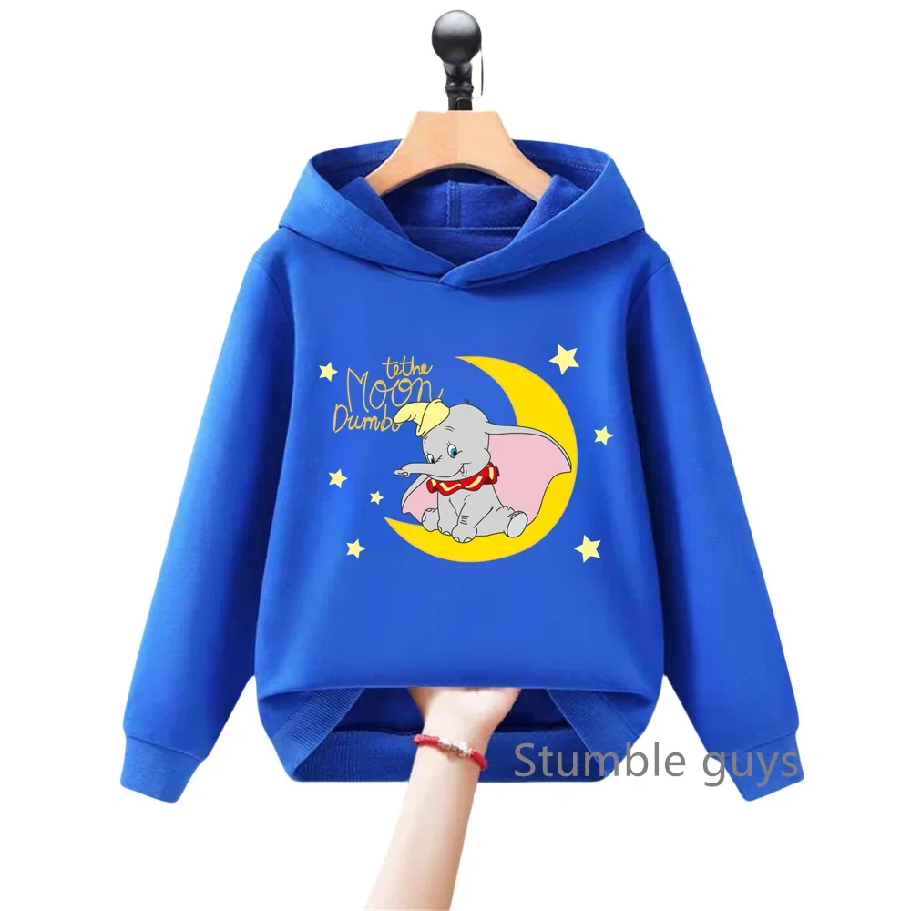 New Dumbo Kids Casual Sweatshirt Hoodie Hoodie Teen Fashion Kawaii Girls Top Boys Clothes Can Still Love Dumbo