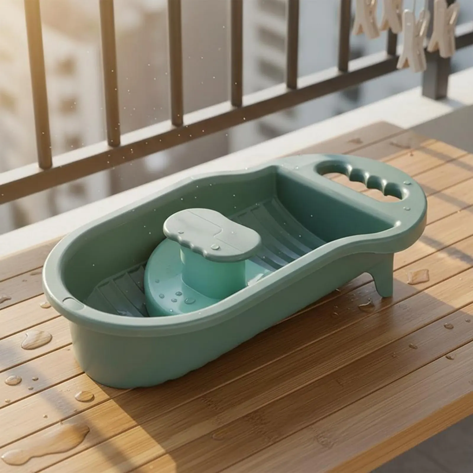 Mini Washboard Easy to Clean Laundry Scrubbing Board Small Item Scrub Board Gentle on Fabrics Sink Washboard Sturdy for Camping