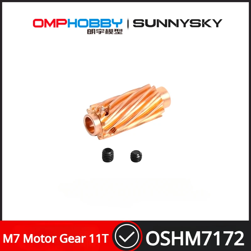 

OMPHOBBY M7 Запчасти для радиоуправляемого вертолета Motor Gear 11T OSHM7172