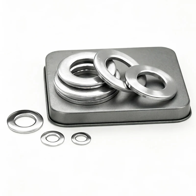GB848 Standard Small Plain Flat Spacer 304 Stainless Steel Metric Thin Shim Washer M2 M2.5 M3 M4 M5 M6M8M10M12M14M16M20M24M27M30