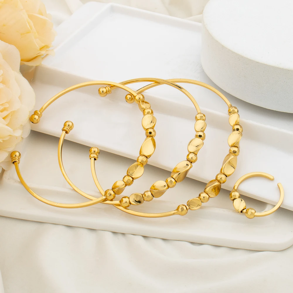 Beads New Cuff Bangle Ring Wom - Jewelry & Watches Sp Z Oo Opinie review and price