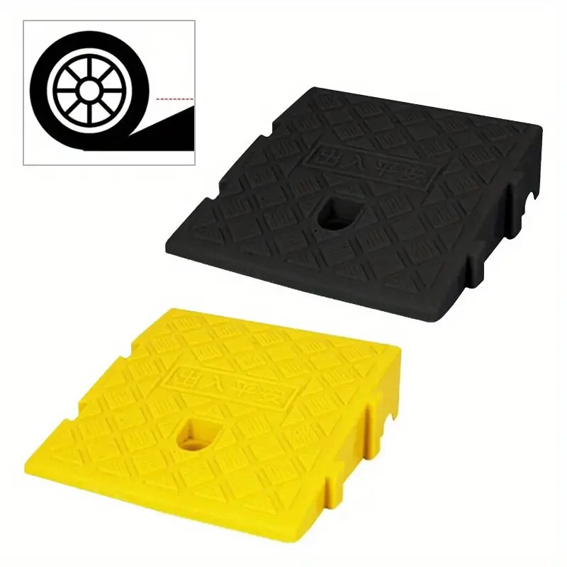 Car Wheel Driveway Ramps Portable Tires Curb Ramps Anti-Slip Threshold Ramp For Car Trailer Truck Bike Auto Accessories