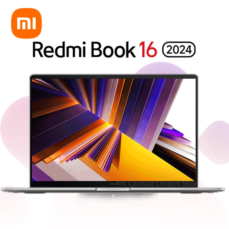 Redmi Book 16 2024 intel i5 12450H 16GB RAM 512GB SSD 16inch 1920*1080P 60Hz Screen