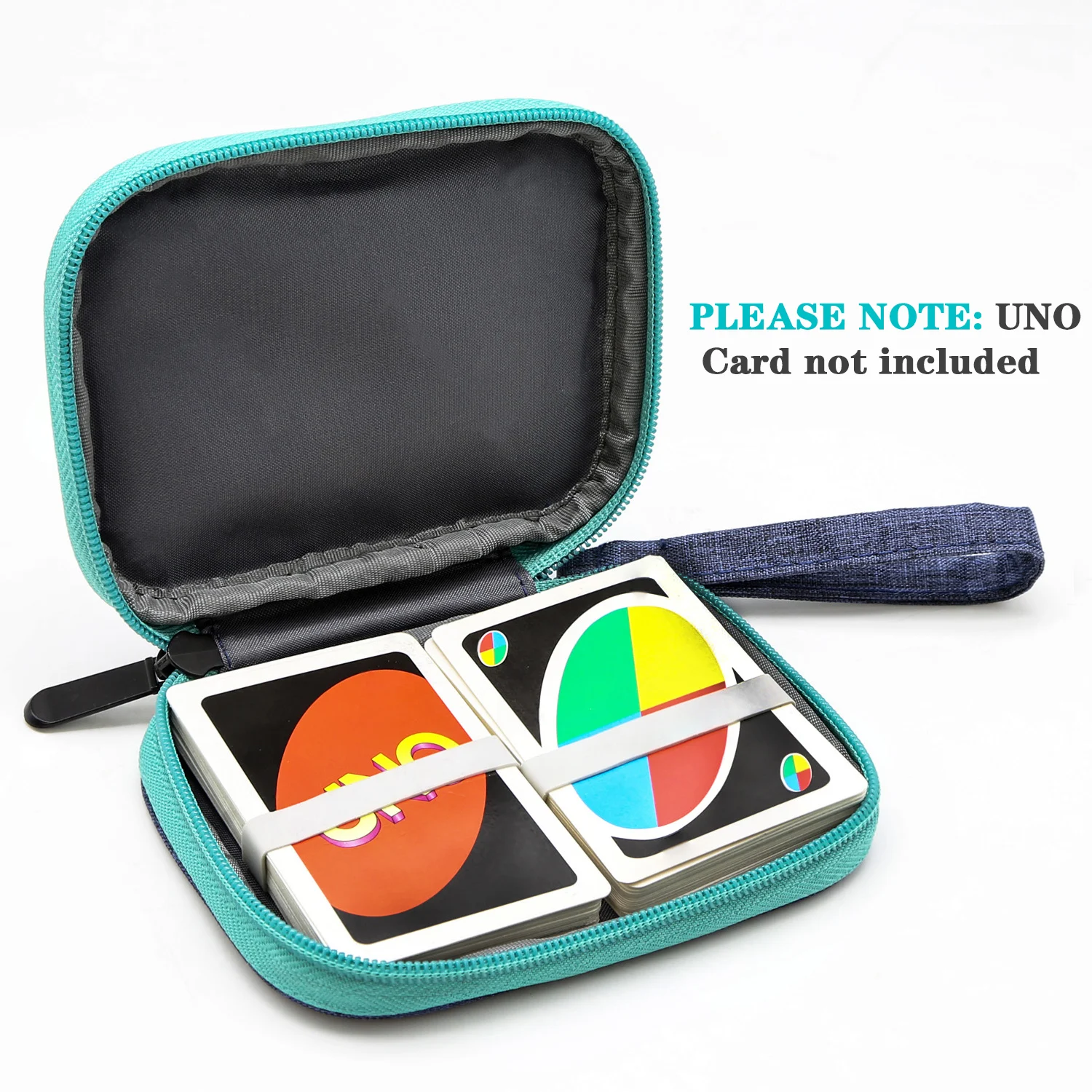 Game Card Case Compatible for UNO Case, Waterproof and Scratch Resistant Card Holder for UNO Carrying Box Outdoor Games  ﻿