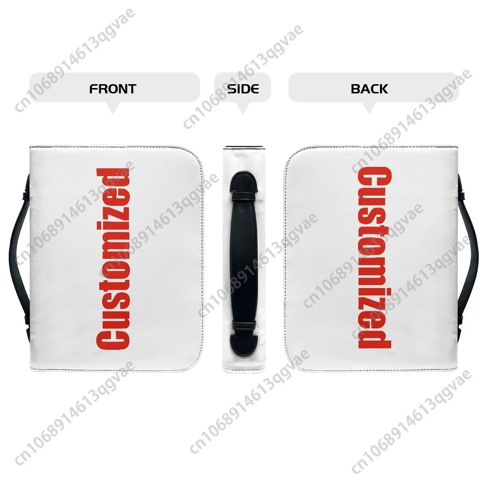 Lost Lands Music Festival Custom Bible Bags Christian Gifts Covers Bible Pack Waterproof Leather Bag Pockets Package Case