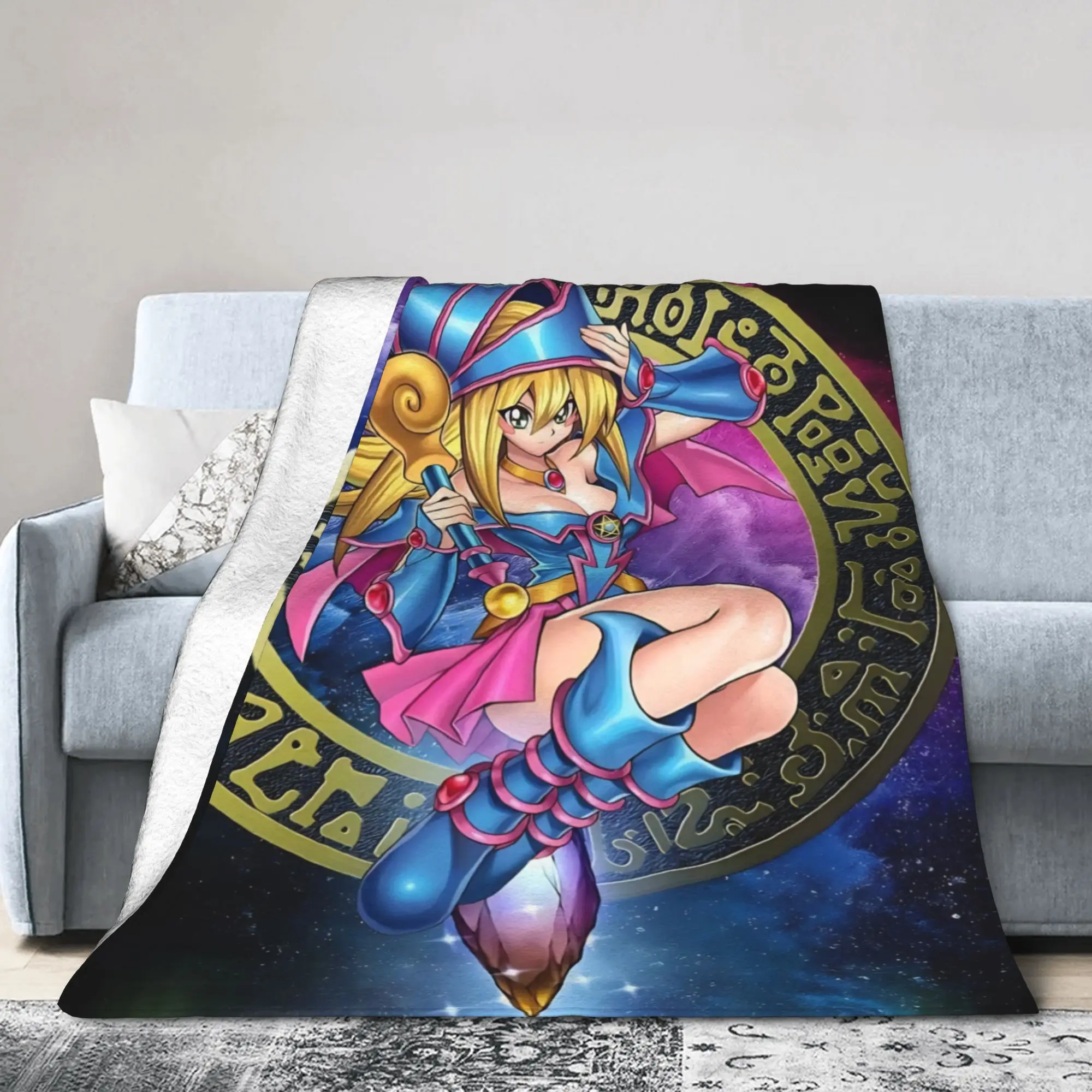 Relax Yu-Gi-Oh Anime Blanket Merch Room Decorative  Blanket Throw Ultra-Soft Coral Fleece Plush for Outdoor