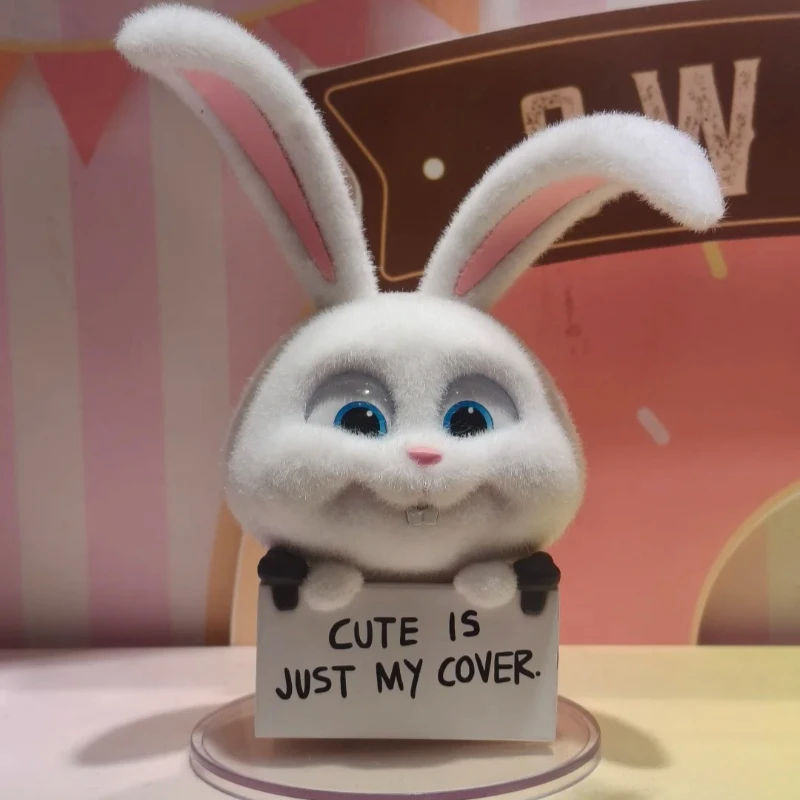 Miniso الحياة السرية للحيوانات الأليفة مجموعة كرة الثلج سلسلة صندوق أعمى كرة الثلج أنيمي الشكل اللعب صندوق غامض سطح المكتب هدية مزخرفة #5