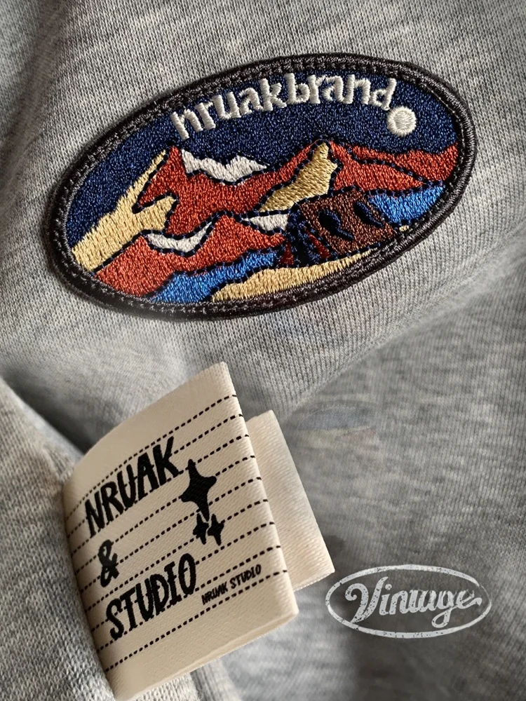 

Мужская толстовка Thiened Fce с длинными рукавами, осенне-зимняя, новая, свободного кроя, универсальная, в американском ретро-стиле, с вышивкой, теплая, модная.