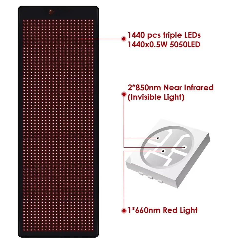 ผ้าห่มบำบัดด้วยแสง LED สีแดงแล - Led Light Therapy Bed Full Body บทวิจารณ์และราคา