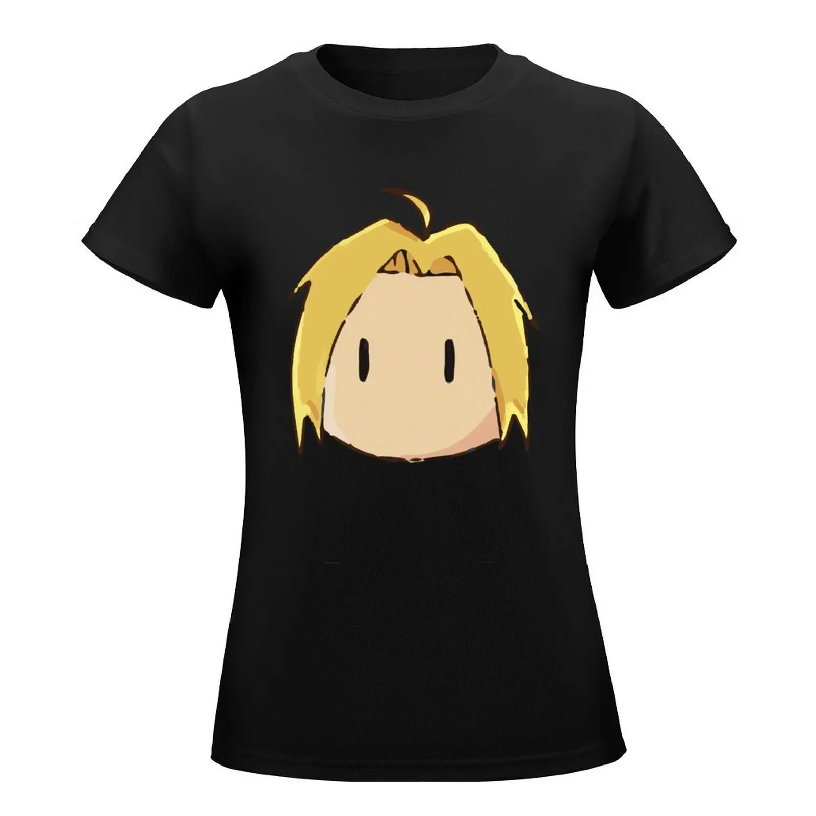 Edward Elric Chibi T-Shirt hippie clothes korean fashion kawaii clothes Woman clothing