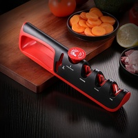 4-in-1 Knife Sharpener Adjustable Angle Professional Kitchen Grinding Machine Scissors Knives Grinder Whetstone Sharpener Tool