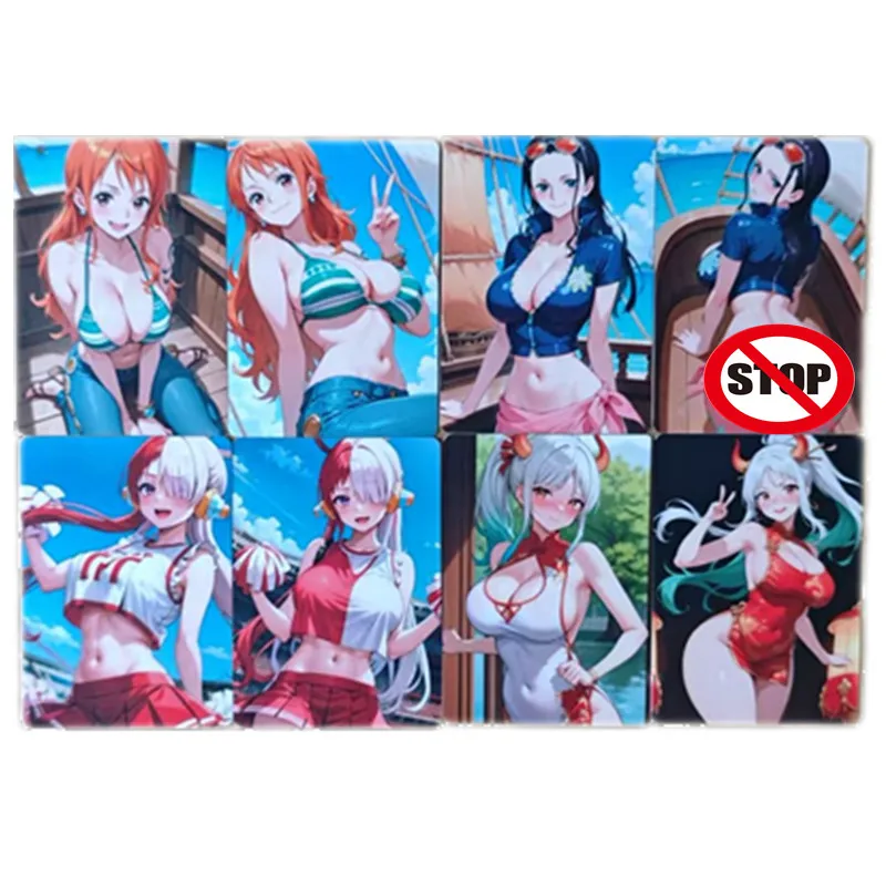 

8 шт./компл. взрослые 18+ сексуальные карты персонажи аниме цельный Нами Нико Робин телесные фотографии игры подарки игрушки DIY коллекционные карты