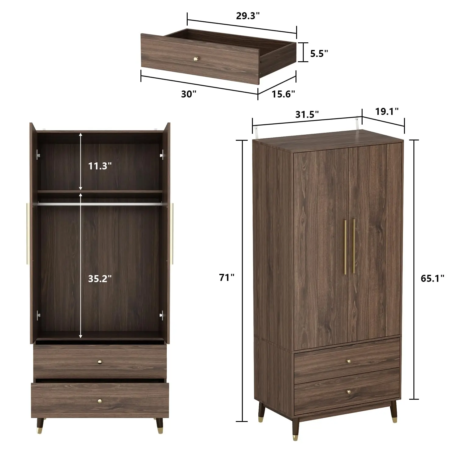 Thumbnail 2 - #9 Ranked Open Wardrobe Closet Picks in 2026