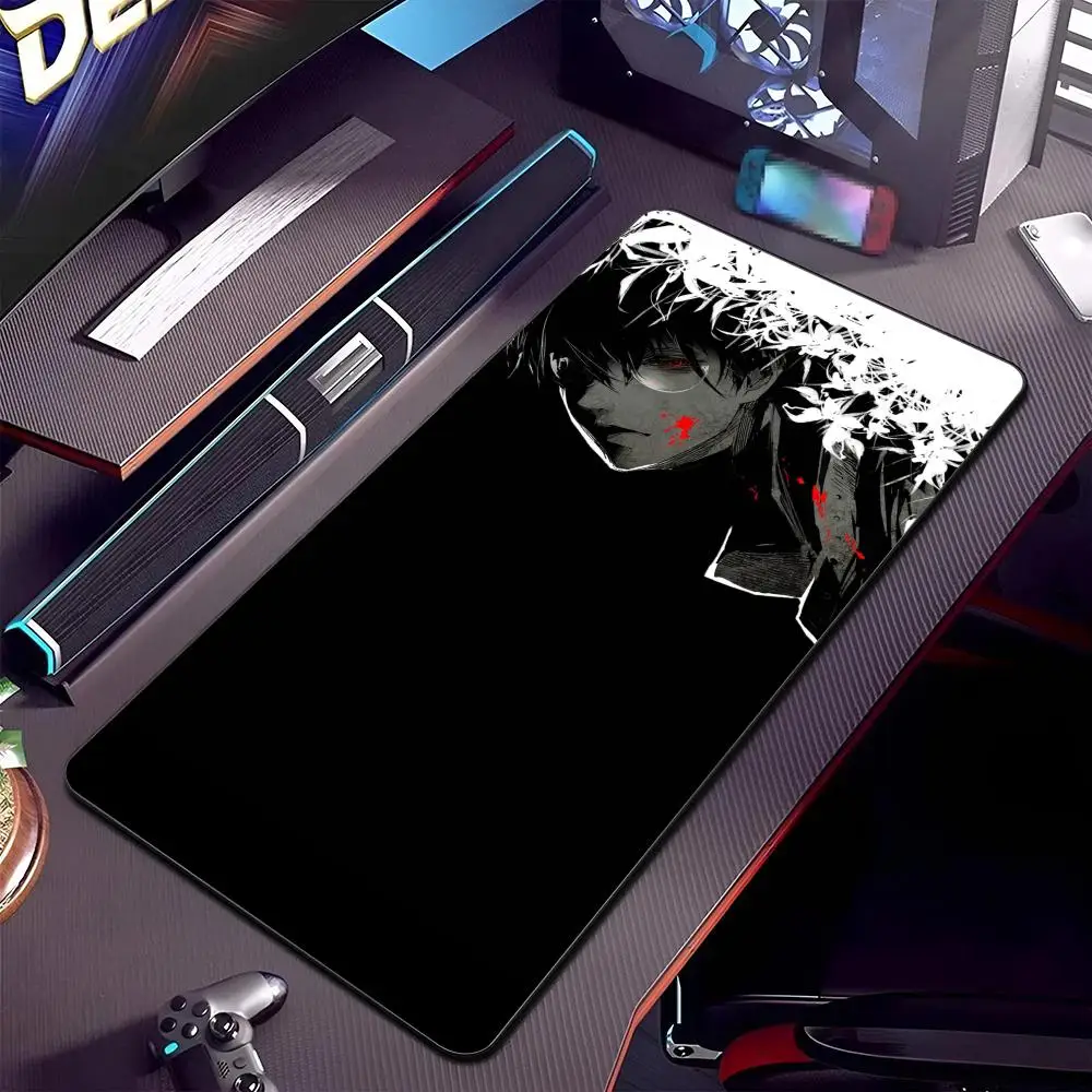 Tokyo Ghoul Mouse Pad Cartoon Lockedge Large Gaming Pad Computer Gamer Keyboard Mat Desk Mousepad PC Desk Pad