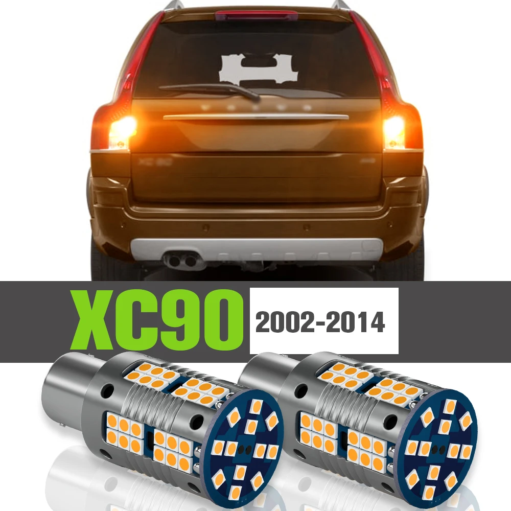 

2x LED Rear Turn Signal Light Accessories Lamp For Volvo XC90 2002 2003 2004 2005 2006 2007 2008 2009 2010 2011 2012 2013 2014