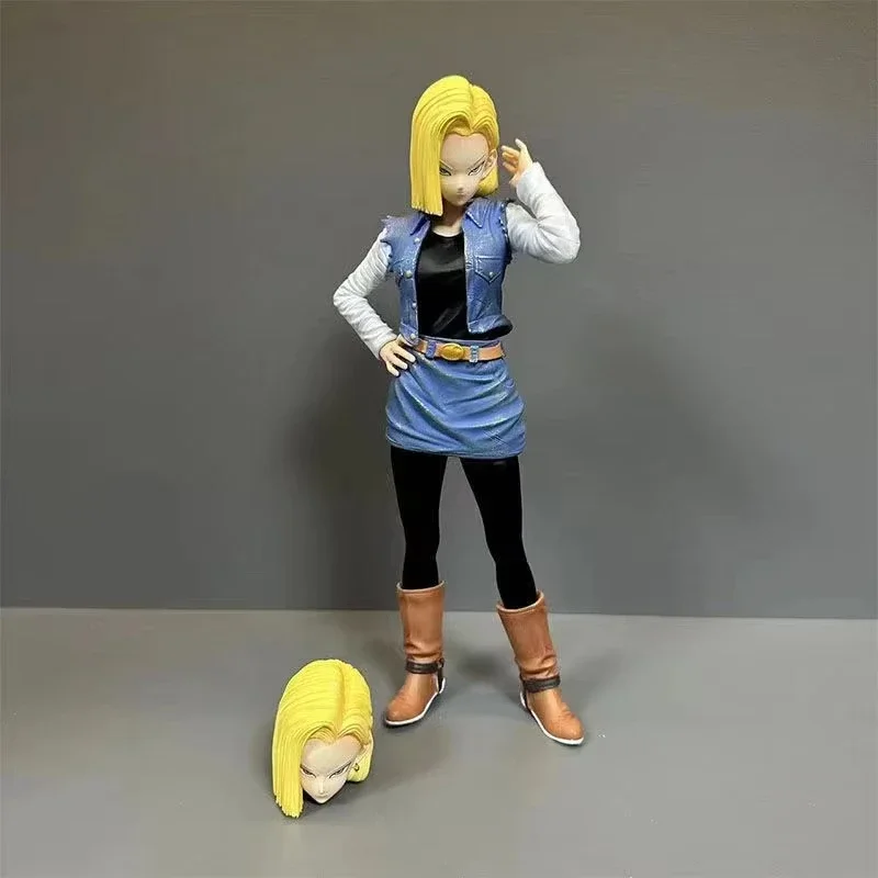 26 センチメートル/10.2 インチドラゴンボール Z アニメキャラクター人造人間 18 PVC アクションフィギュア置物モデルコレクション装​​飾おもちゃギフト