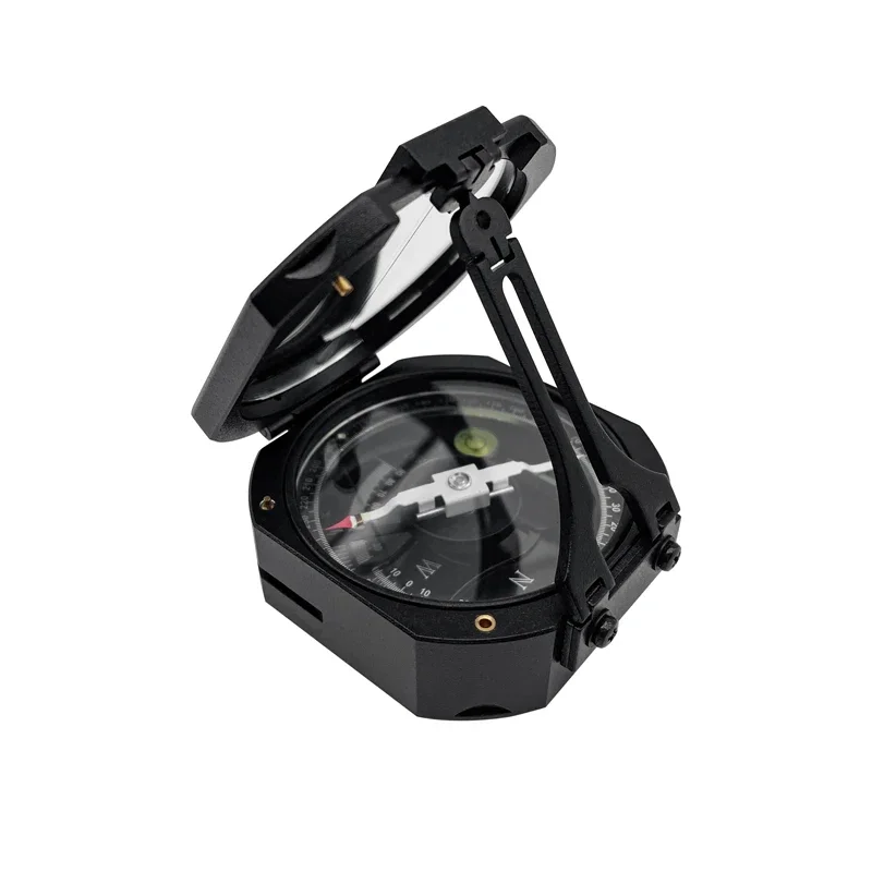 Limited Offer Geological Compass DQL-8 Magnet Needle + Damping Aluminum Pocket Transit Geological Compass Surveying Instrumen