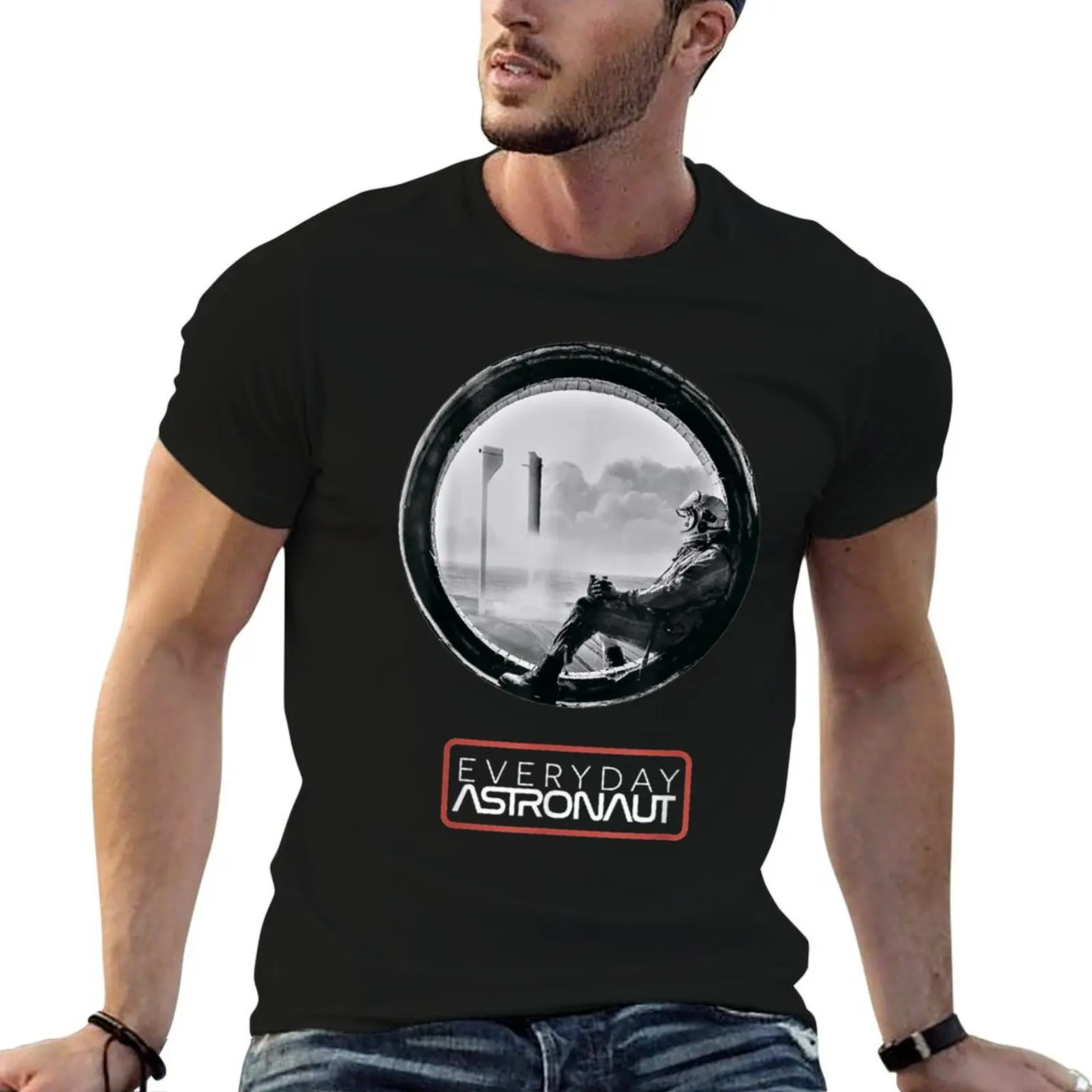 Every Day AstronautSpace Planets Solar System T-Shirt man t shirt luxury man t shirt designer funny t shirts man T-shirt