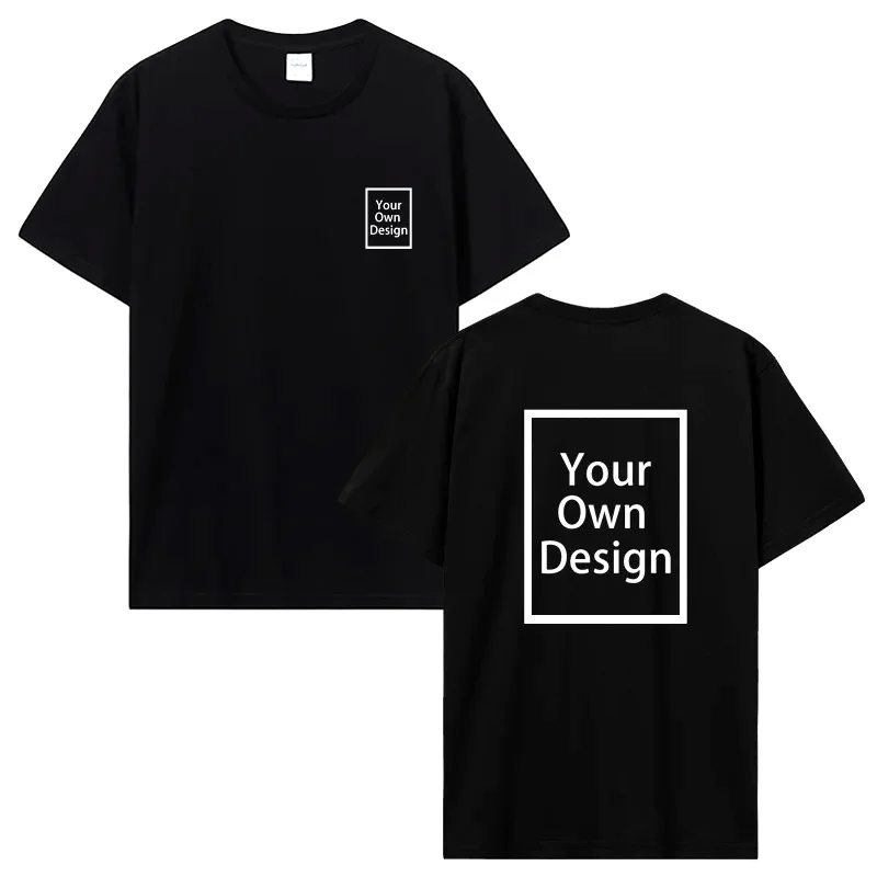 Custom Cotton Print Short Sleeve T Shirt