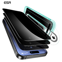 ESR 3pcs for iPhone 15 15 Pro Max HD Screen Protector for iPhone 15 Pro Tempered Glass Film for iPhone 13 Pro Max Film