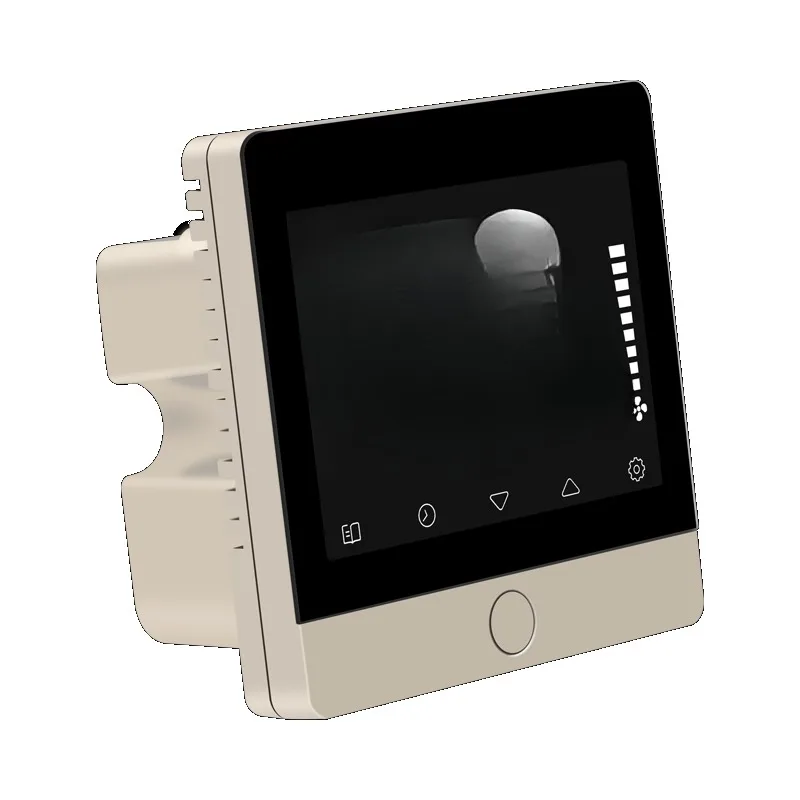 Fresh air system Intelligent WIFI switch panel LCD detection PM2.5 temperature and humidity controller