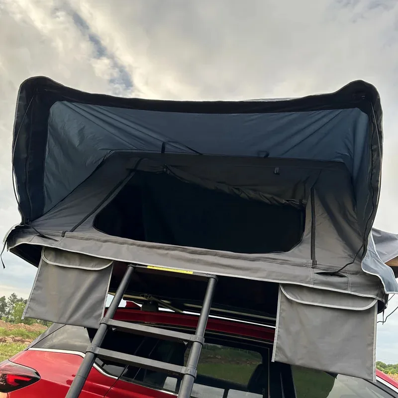 

Factory Directly Supply Nice Price Folding Suv Camping Car Rooftop Aluminum Clam Shell Roof Top Tent