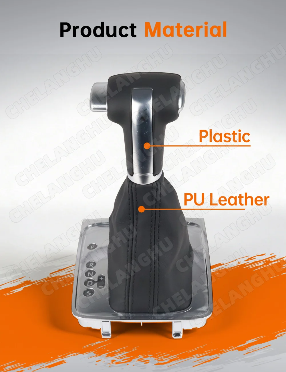 Handball For VW Passat B6 2006 2007 2008 2009-2011/CC 2009 2010 2011 2012 Car Automatic Gear Shift Knob PU Leather Boot 3C171320