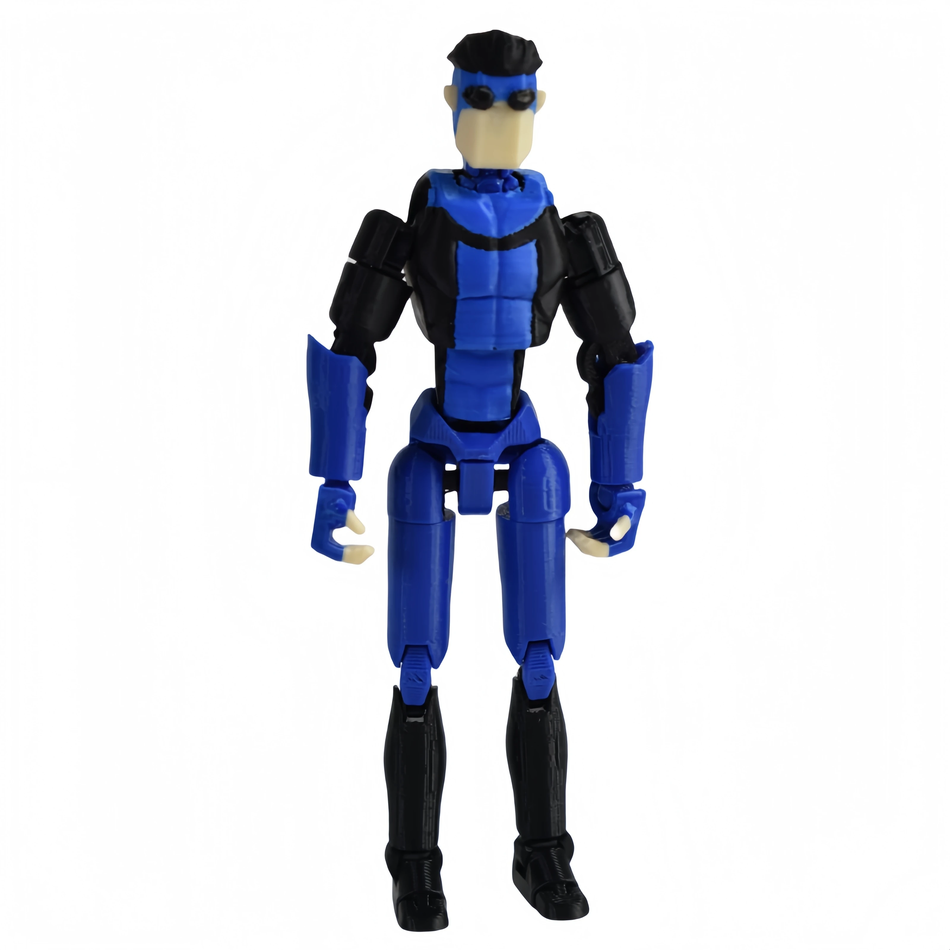 شخصيات الحركة التي لا تقهر ثلاثية الأبعاد مطبوعة مارك غرايسون شخصيات الحركة متعددة المفاصل لعبة قابلة للجمع هدية لمحبي الحلي