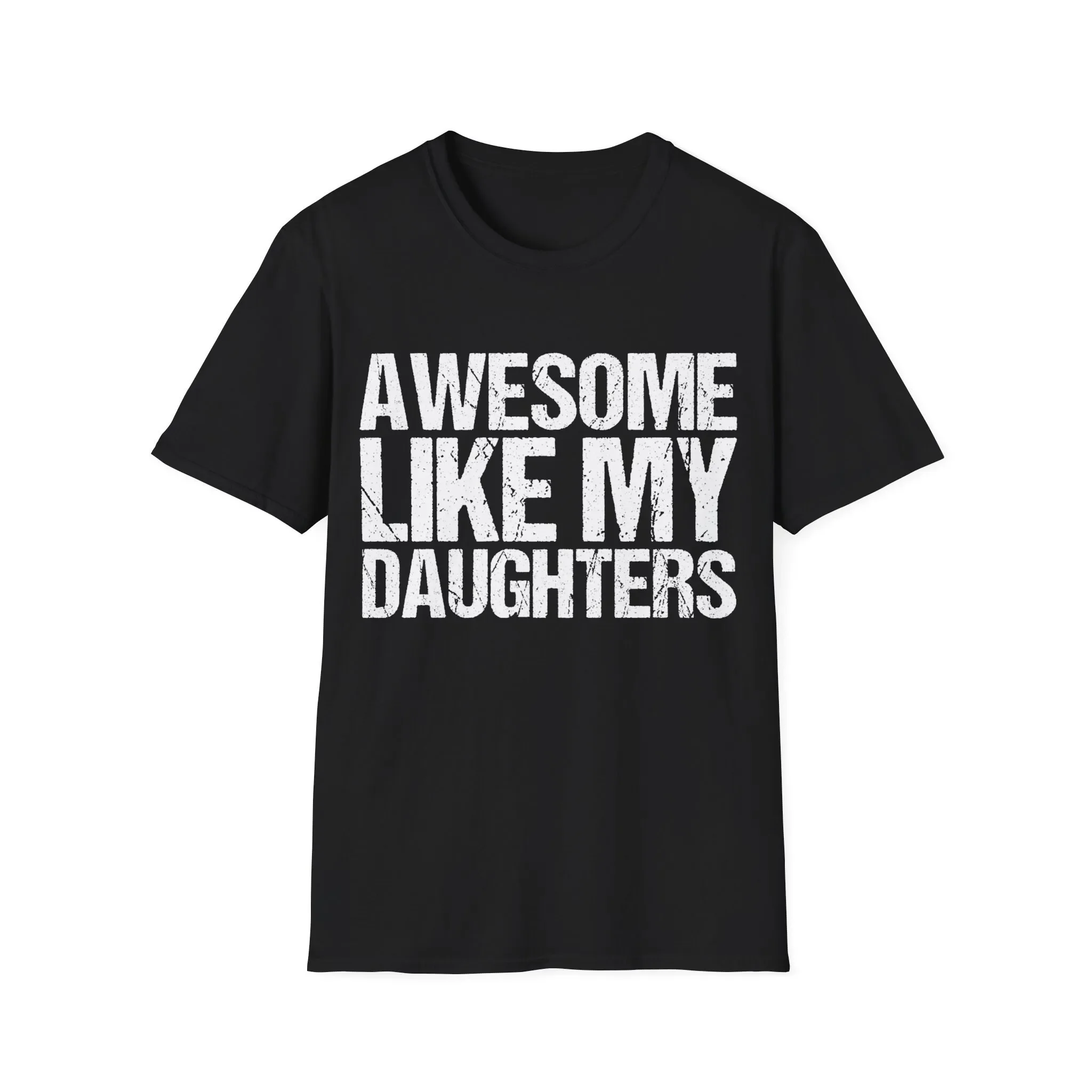 

Винтажная футболка Awesome Like My Daughters в стиле ретро для папы на день отца