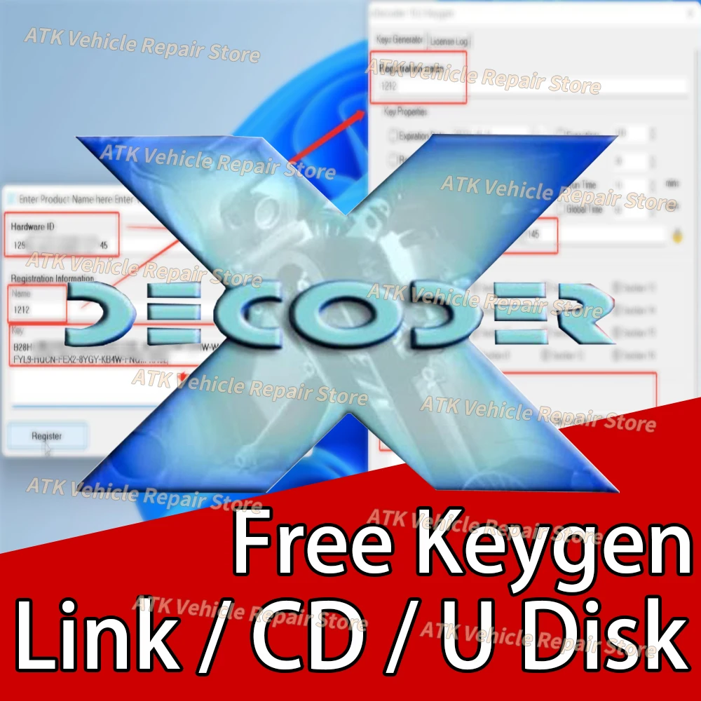 Программное обеспечение KESS xdecoder 10,3 Diagnostic pour voiture Автоинструменты Программа ремонта автомобилей с Keygen D T C OFF ДЛЯ KTAG FOX FLASH PCM