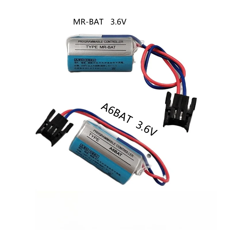 ER17330V MR-BAT A6BAT 3.6V 2000mAh Battery for PLC and MR-series Servo Amplifier High-quality Disposable Battery