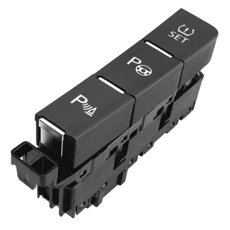 

Multi Center Parking Panel PDC Tyre Pressure Switch Parking Assist Switch 5G1927238E Black Plastic For VW Golf MK7