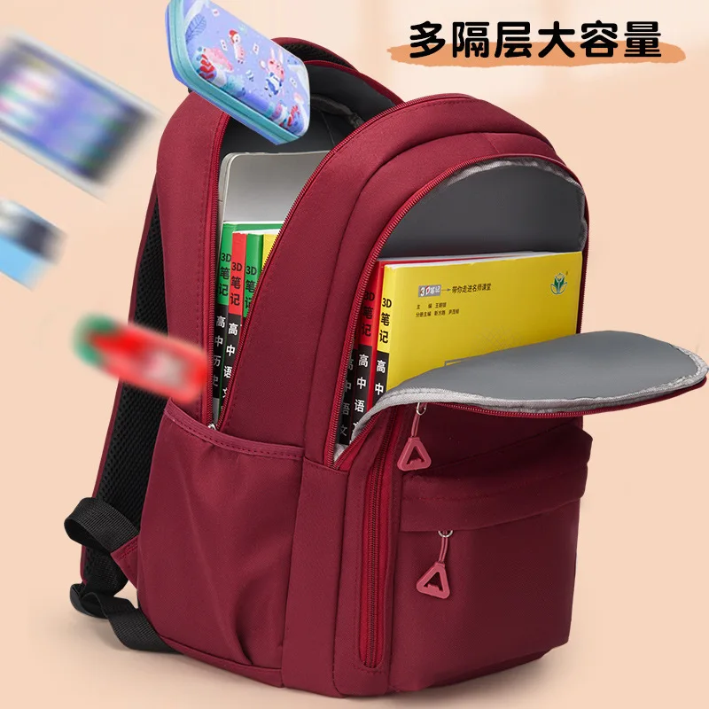 Children School Bags For Girls Large Schoolbag Kawaii Primary School Book Bag School Backpack Kids Waterproof Travel Rucksack