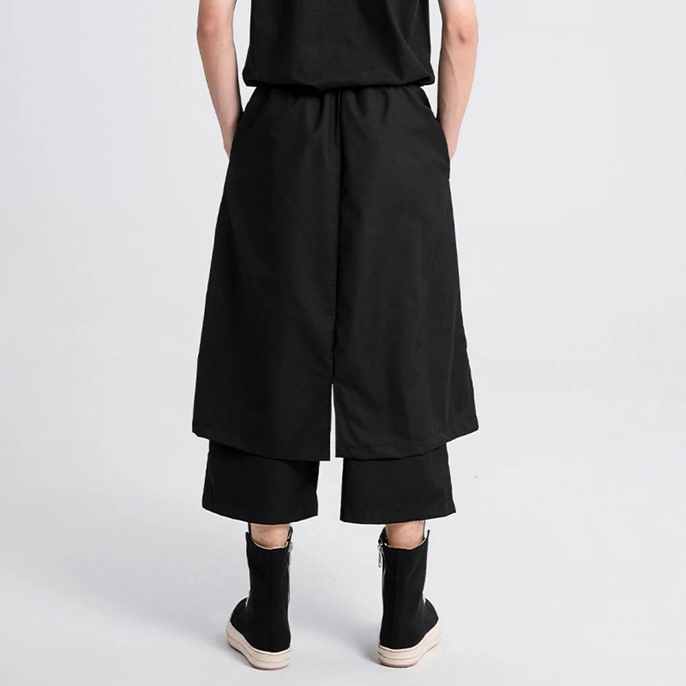 XS-5XL Winter Unisex Solid-Color Paneled Trousers American Vintage Fashion Trend High Street Casual Loose Neutral Bottoms