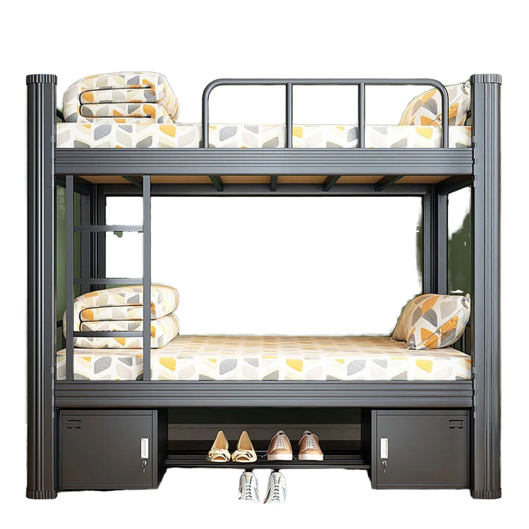 Hot Sale Metal Full Bunk Bed New Style Modern School Use Storage Twin XL Best Selling