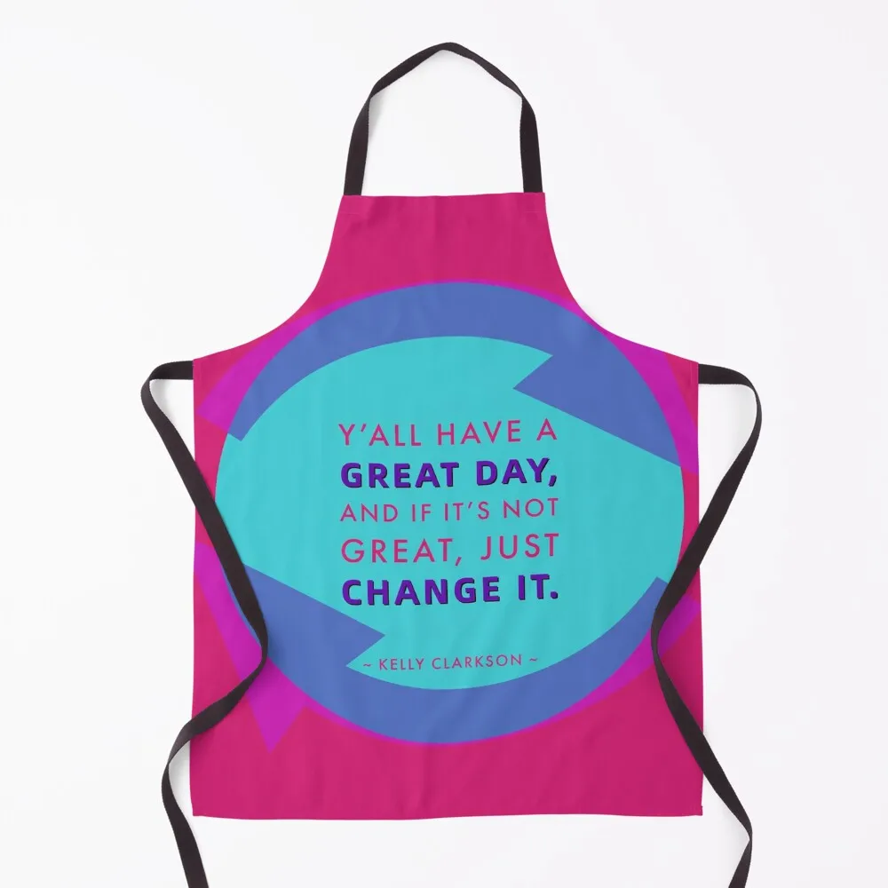 

Have a Great Day Apron cookings for women Kitchen Chef manicurist Apron