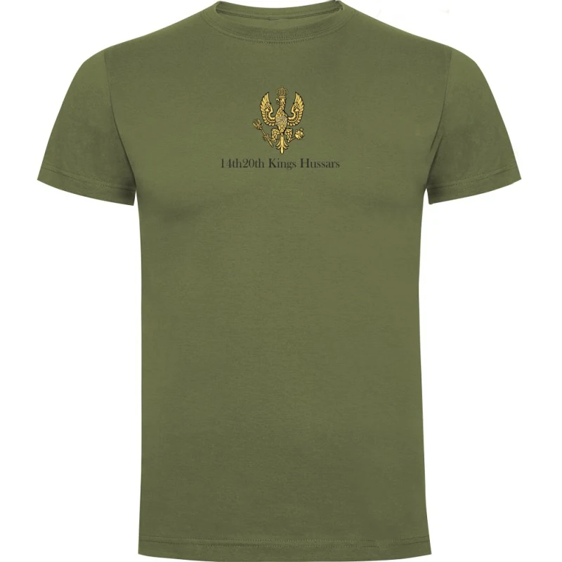 14th/20th King’s Hussars British Army Armoured Regiment T-Shirt 100% Cotton O-Neck Short Sleeve Casual Mens T-shirt Size S-3XL